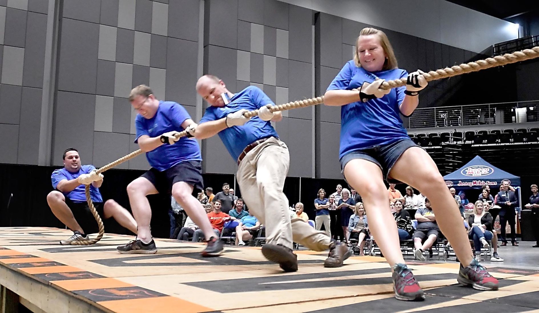 Tug of war kicks off United Way campaign